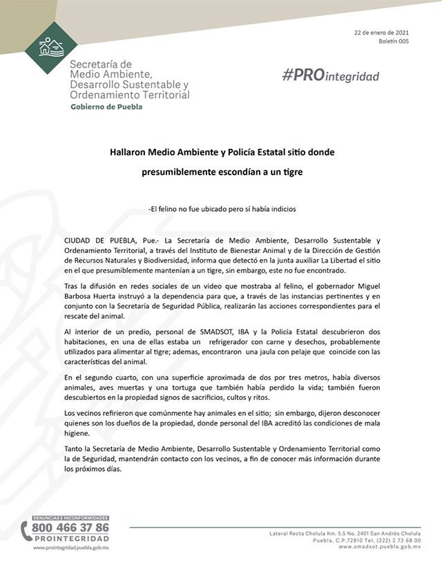 Comunicado