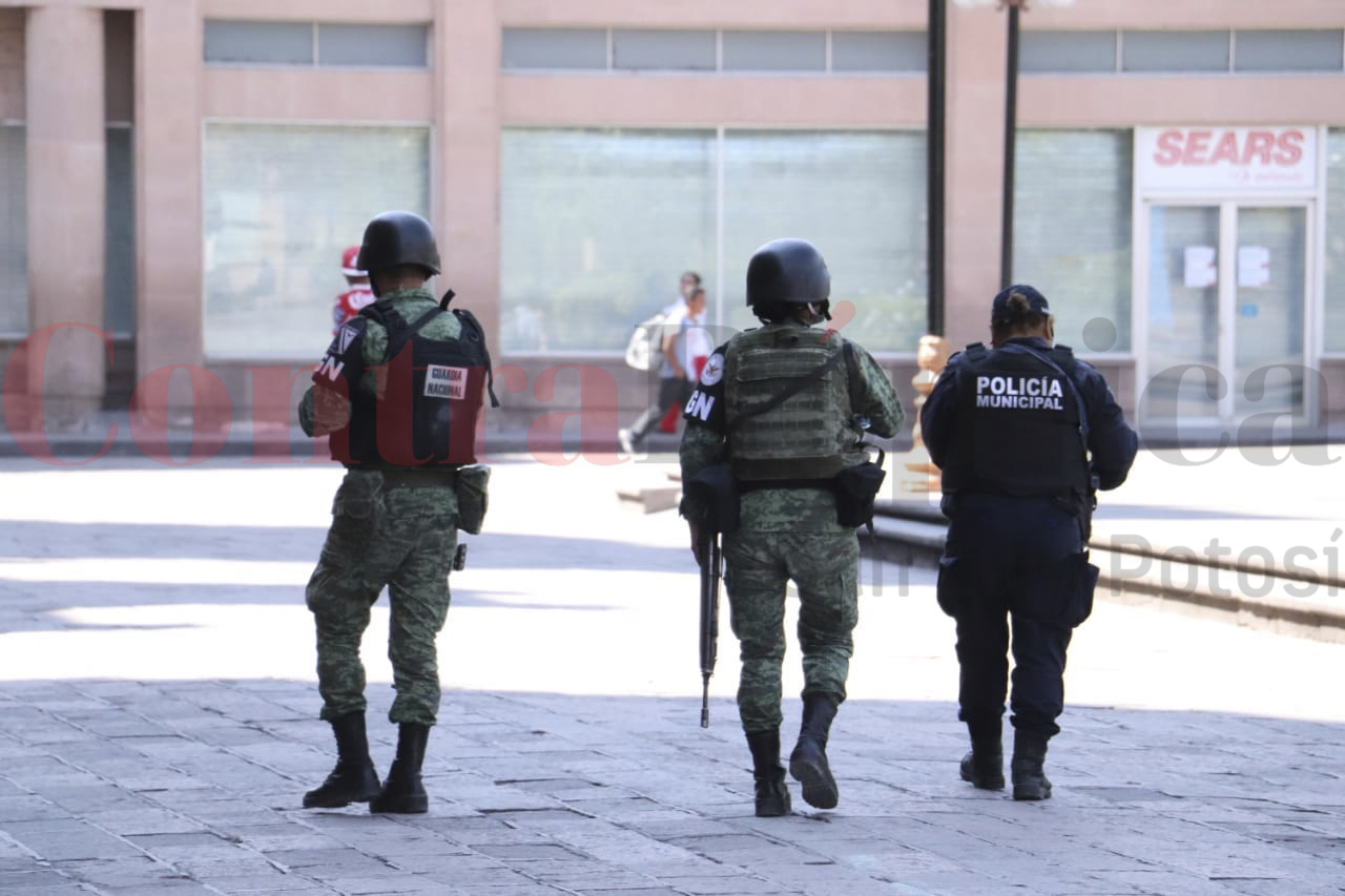 Positivo el uso de fuerzas militares en tareas de seguridad pública: SSPE
