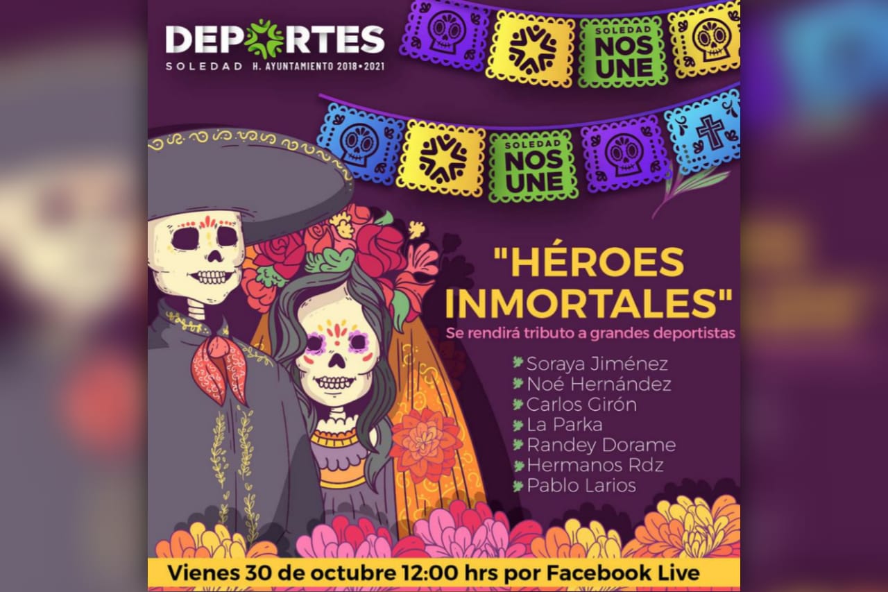 Coordinación Municipal de Deportes invita a concurso Calaveras Literarias