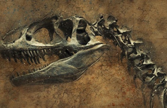 Encuentran fósiles de “dinosaurios en batalla” Encuentran fósiles de “dinosaurios en batalla”