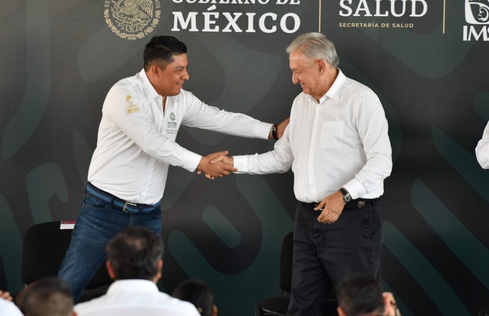 AMLO reconoció la disposición de RGC para federalizar el Sistema de Salud